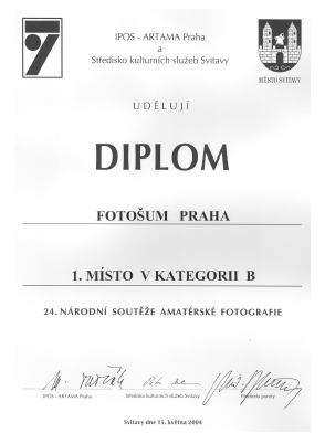 Diplom - Svitavy 2004