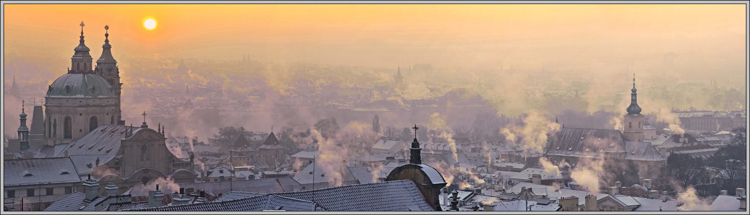 Prague at dawn